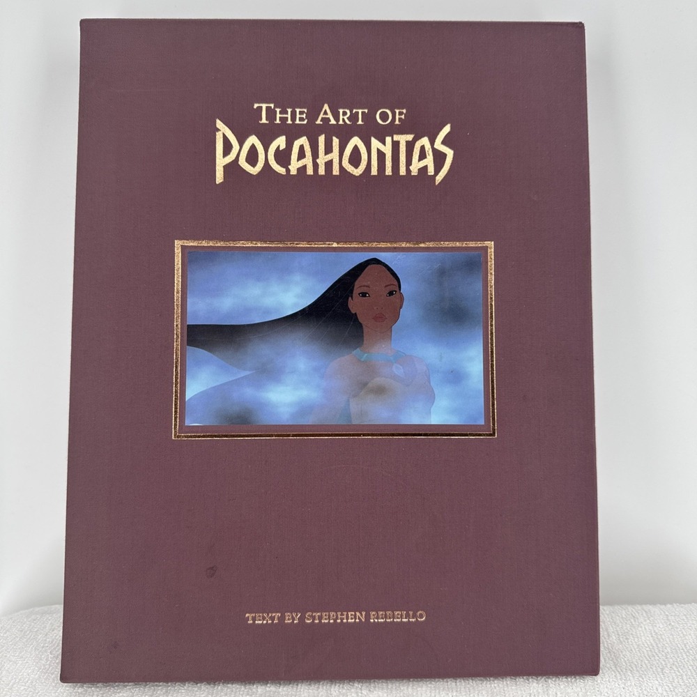 SIGNED -‎ Disney's "The Art of Pocahontas" Book First Edition 1995
